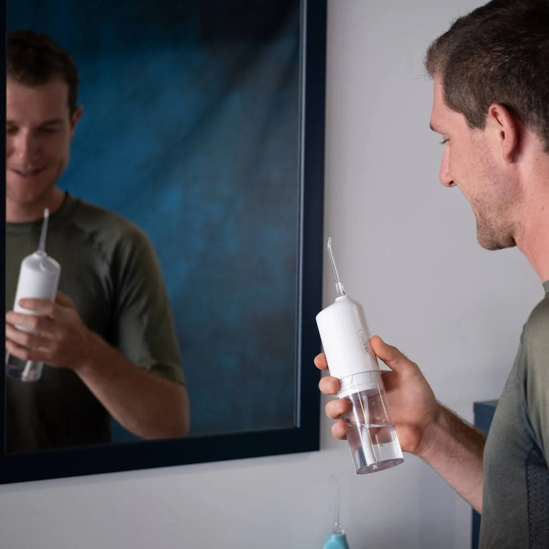 view of the Hydro-One Water Flosser from Y-Brush